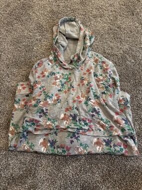 Latched mama floral nursing hoodie